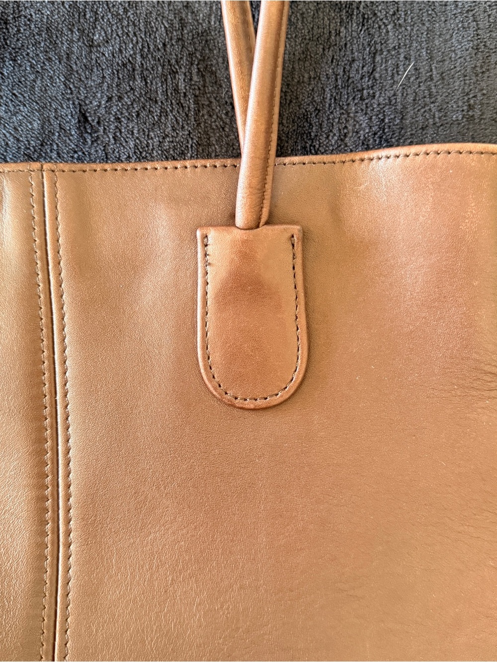 Coach 1996 Vintage Mahogany Lunch Tote Leather Shoulder Bag - Picture 9 of 12